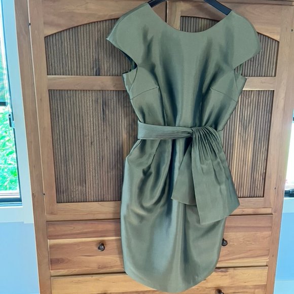 Alex Evenings Bronze Cocktail Dress, sz 10 - Picture 2 of 10